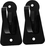 JUMPLAWN 1Pair Baseball Bat Wall Mount Holder Elegant Horizontal Display Rack for Softball and Baseball Bats Durable Bat Storage Shelf Bracket for Stylish Showcase