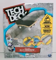 Tech Deck DIY Concrete - Includes Exclusive Board - NEW