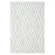 Calm Tranquil Multi-Texture Rug - 418 Frost