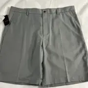 Greg Norman Shorts Profit Flat From Gray Sz 40 Inseam