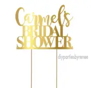 Cake Topper - Love - 20+ Colours - NEXT DAY POST - Bridal Shower - Any Name