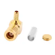 SMB Right Angle Female Connector RG316 RG174 RF Cable Crimp