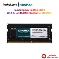 在飛比找蝦皮購物優惠-Kingmax 筆記本電腦 DDR4 8GB 總線 2400