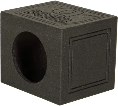 Q-POWER QBOMB 10" Sealed Car Subwoofer Sub Box Enclosure | QBOMB10S Single