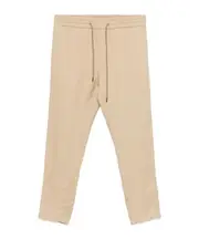 Elastic waist casual pants IT48 Nude