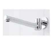 180mm BK Rund Chrome/Matt Black/Brushed Nickel Brass Round Swivel Bath Spout