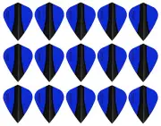5 New Sets Harrows Retina X Kite Dart Flights – Ships w/ Tracking - Blue