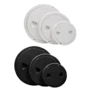 Yacht Round Hatches Cover 4/6/8 Inch ABS Twist Lock Deck Inspection Access