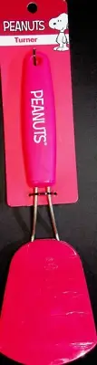Peanuts Snoopy Kitchen Turner Spatula Silicone Handle New