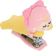 GETAJGHSD Cute Mini Mermaid Stapler for Students Portable Aesthetic Desk Stapler Charming Cartoon Design Present for Teachers Compact Fun Office Supplies