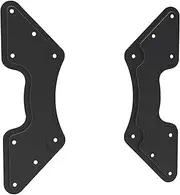 PureMounts PM-Adapt-C Universal VESA Adaptor/Extender 2-Piece - Extends VESA 200x200 to 300x200 to 400x400 Max. Load 30 kg Black