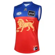 Men's AFL Brisbane Lions Football Club 2025 Replica Away Jersey