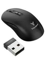 Wireless Mouse Jiggler, 2.4G Wireless Mice with Build-in Mouse Mover, Recharg...