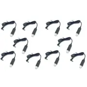 10pcs USB Charger Cable for Baofeng UV-5R UV-82 BF-F8HP GT-3 GT-3WP UV-9R Plus