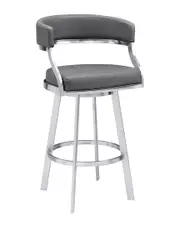 Armen Living Saturn 26" Counter Height Bar Stool