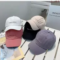 在飛比找蝦皮購物優惠-網紅同款🔥字母鴨舌帽 韓國棒球帽 學生遮陽帽 網紅棒球帽 字
