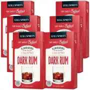 6x Still Spirits Top Shelf Select Calypso Dark Rum Classic Essence Make 2.25L