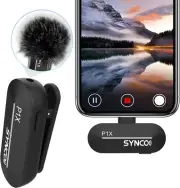 SYNCO P1X Wireless Lavalier Microphone for Tiktok YouTube Streaming Vlog