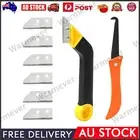9PCS Grout Remover Tile Grout Saw Angled Grout-Scraping Rake Tool Tile Cleaning