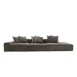 [James Lane] Riley Muse Mink Modular Sofa - 1x Arm, 2x Armless, 1x Right Terminal