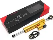 Motorcycle steering damper For MT09 MT FZ 09 FZ09 FZ-09 2013-2020 2019 2018 2017 2016 2015 Motorcycle Steering Damper Bracket Set Stabilizer Linear Dampers Mounting Support