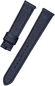[AMGHCGTEEW] Watch Strap Suitable Fit For Hermes H Hour HH1.210/201 16mm Leather Watchband Women Bracelet Top Layer Leather