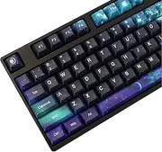MOLGRIA Keycaps Starry Sky 139 Set for Mechanical Keyboard, Custom PBT KCA Profile Key Caps with Keycap Puller for Gateron Kailh Cherry MX Switch for ANSI and ISO Layout Keyboard