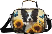 Insulated Lunch Box Australian Cattle Dog Cute for Women Men - Ideal for Work, Picnics - Includes Adjustable Shoulder Strap