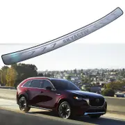 carhanson Rear Trunk Bumper For Mazda CX-60 Car Accessories CX60 2022-2024 Rear Bumper Protector Auto Parts