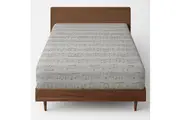 Queen Luxury 100% Cotton Flannelette Fitted Bed Sheet Flannel - Musical Notes