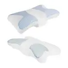 Ergonomic Contour Cervical Pillow Orthopedic Neck Support Neck Pain Ease