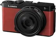 Panasonic LUMIX S9 Full Frame Compact Mirrorless Camera for Content Creators with Real Time LUT, Open Gate & Easy Sharing of Photos & Video, Body Only, Red (DC-S9GN-R)