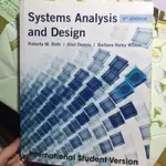 資管系 大學課本 SYSTEMS ANALYSIS AND DESIGN