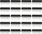 20pcs TL074CN Operational Amplifier Replacement TL074 Operational Amplifier IC Chip DIP-14 Low Noise JFET Input Chip for Audio Signal Processing