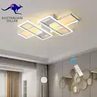 Dimmable Ceiling Lights, 80W Modern LED Ceiling Lamps Chandeliers Lighting Fixtu