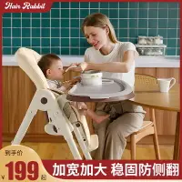 在飛比找樂天市場購物網優惠-寶寶餐椅嬰兒家用兒童多功能吃飯餐桌椅子可折疊坐躺安全防摔座椅