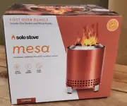 Solo Stove Mesa Tabletop Outdoor Fire Pit Bundle Copper K3