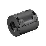 Ferrite Cores Cable Clips 13mm RFI EMI Noise Filter with Holder Hole 5Pcs