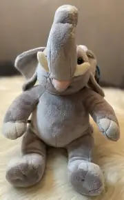 Retired Build-A-Bear Classic Gray Elephant Trunk Up Plush Toy 17" New With Tags