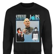 STEVE JOBS Sweatshirt CrewneckHoodie sweatshirt