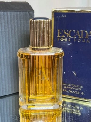 Escada Pour Homme edt 75 ml. Vintage first edition.