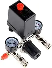 Air Compressor Pressure Control Switch with Valve Gauges Regulator