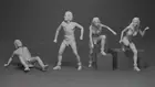One Million Years BC RAQUEL WELCH (Loana) John Richardson (Tumak) 3D print 1:24