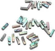 ifundom Abalone Shell Guitar Binding Inlay Body Strip 10pcs Set 12x1.5x1.2mm Perfect for Guitar Ukulele Mandolin