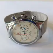 Mens Pilot Waterproof Retro Watch High Quality Luxury Stainless Steel Wristwatch