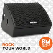 Samson RSXM10A 600w 1 x 10" Active Monitor Speaker RSX-M10A - BNIB - BM