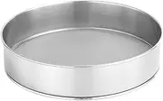 OHPHCALL Cake Baking Filter Flour Sifter Fine Mesh Sieve Cake Sifter Flour Strainer Flour Filter Fine Mesh Flour Large Sieve Round Flour Fine Mesh Strainer Pan Sifting Strainer Flour Sieve