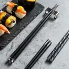 Restaurant for Home Sushi Chopsticks Kitchen Tool Tableware Alloy Chopsticks