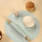 Round Non Stick Silicone Sheet Dough Fondant Baking Pastry Icing Rolling Mat Pad