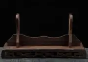 Wenge Wood Japanese Samurai Sword Holder Stand Katana Tanto Assembly Rack 1 Tier
